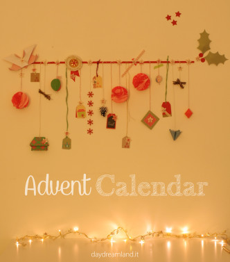 handmade advent calendar daydreamland